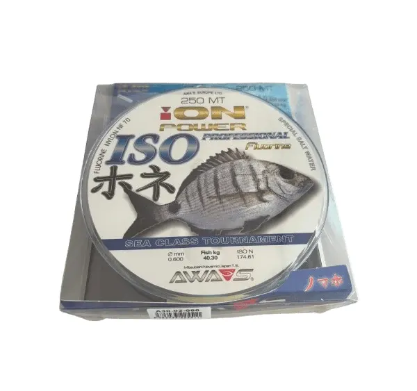 Fluorocarbon Awa-Shima Ion Power Iso Professional Fluorine 250 m - 0.60mm