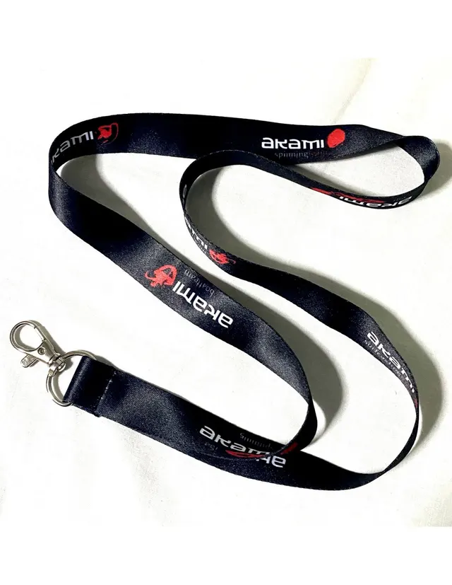 Lanyard Akami Color Negro