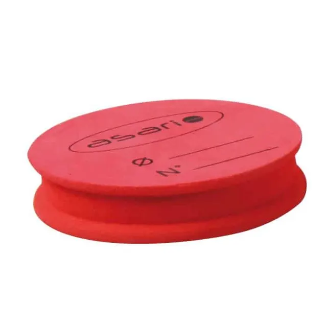 Plegadora Circular Neopreno 80mm